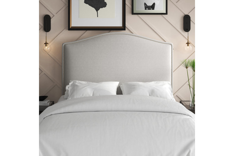 Cy upholstered deals panel headboard